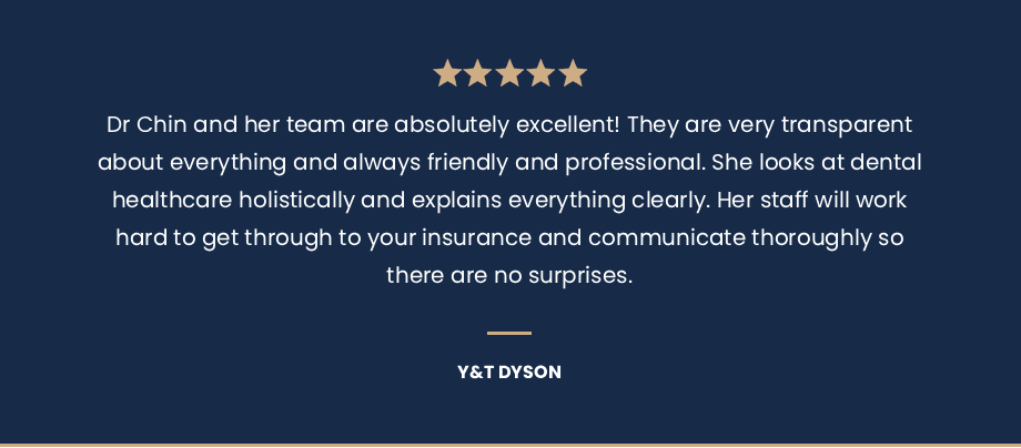A Satisfied Patient 5-Star Review for Dr. Chin and Staff in Alexandria, VA